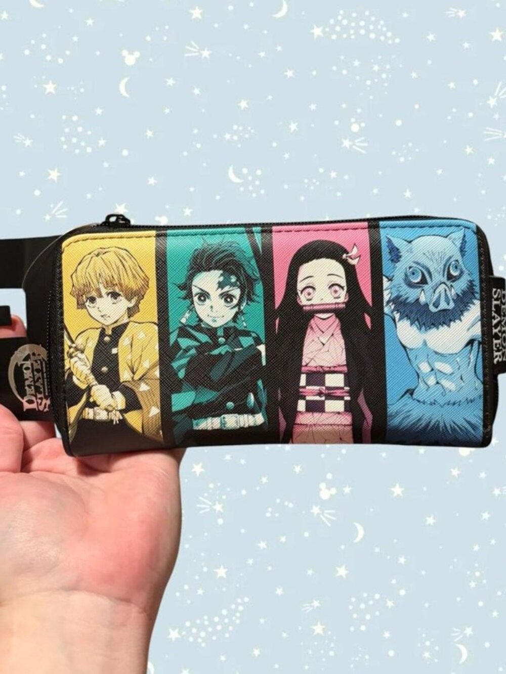 Bioworld Demon Slayer large zip around wallet